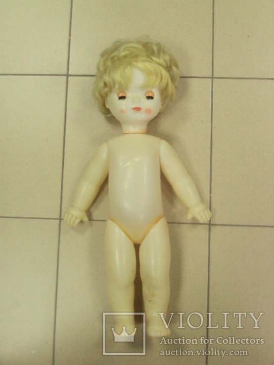 Кукла Нина с красными щеками пластик ссср, фото №7