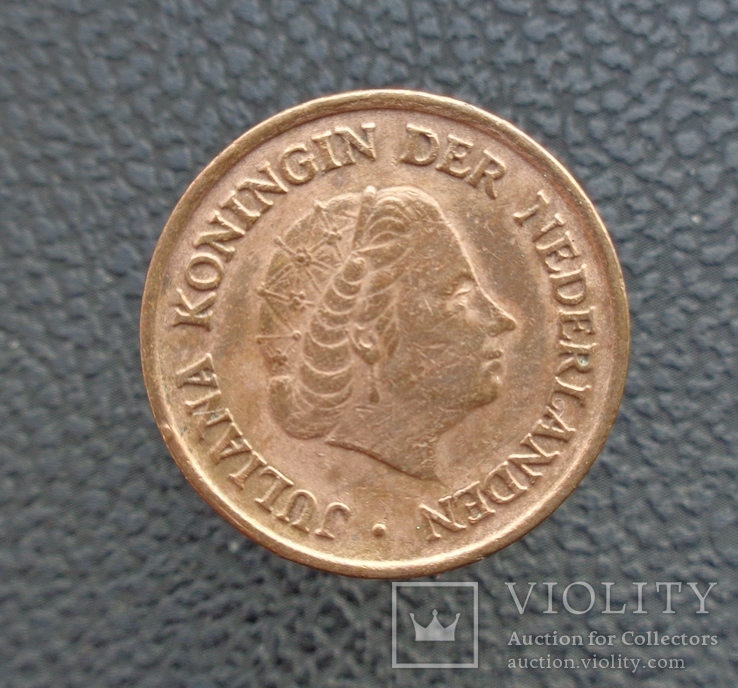 Нидерланды 5 центов 1951, фото №3