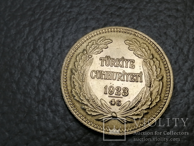 Турецкая золотая монета, фото №2