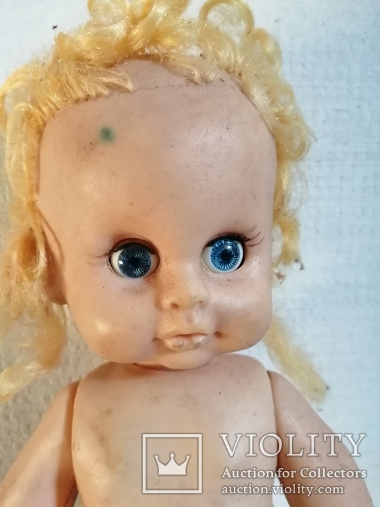 Кукла с голубими очима. СССР, фото №8