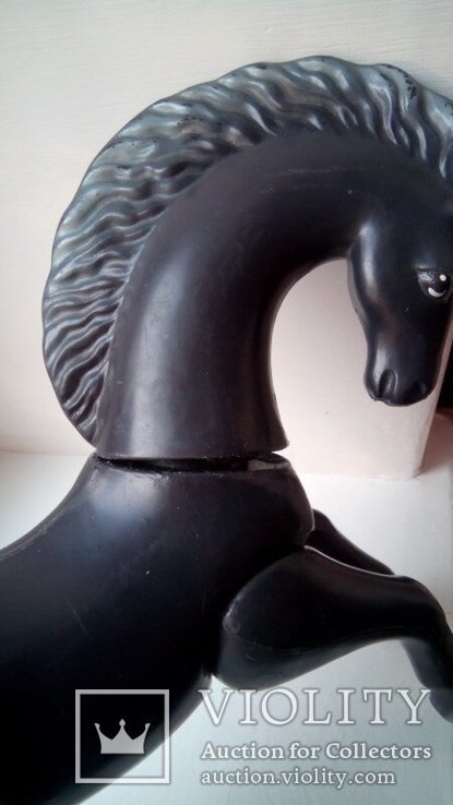 Огромная лошадь вфи 50см игрушка СССР, фото №7