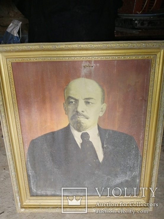 Портрет В. І. Леніна... Львов 1986г., фото №6