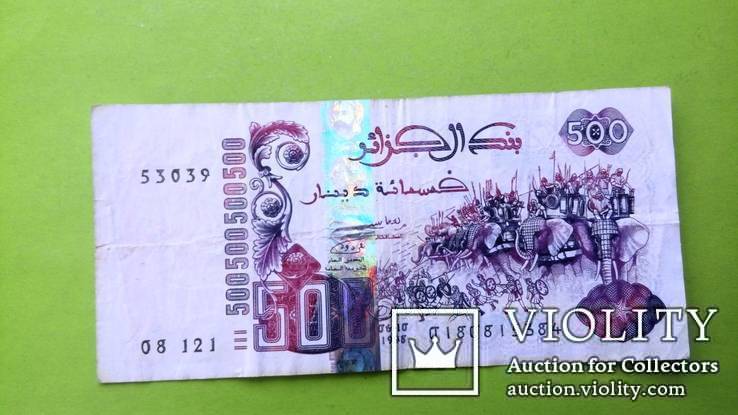 Алжир 500 динаров 1998 год.