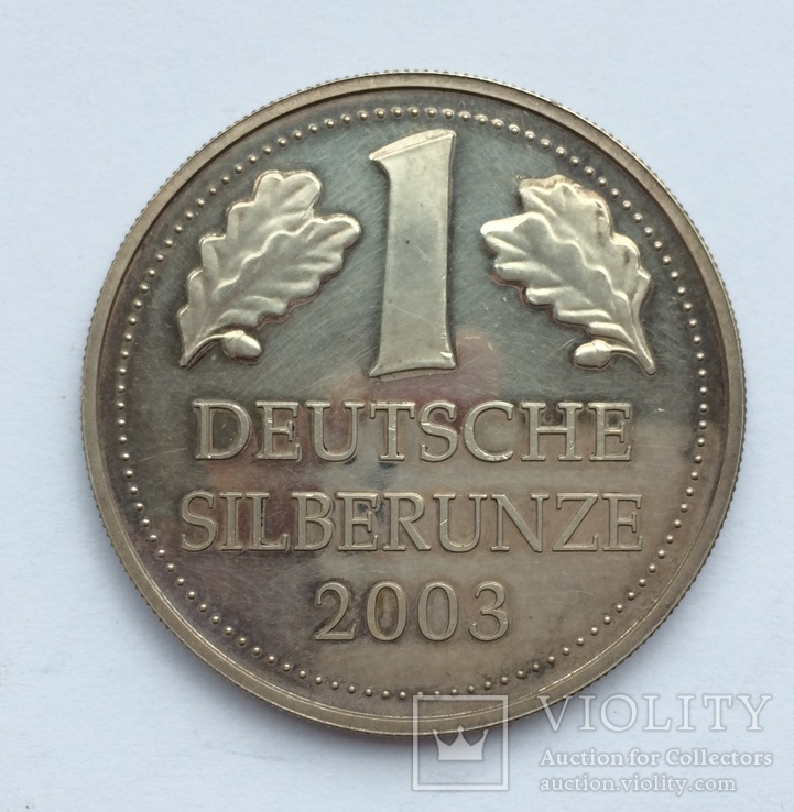 1 Deutsche Silberunze 2003 Унция 999