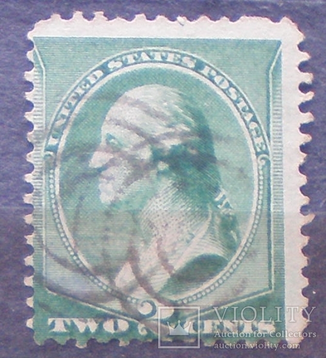 США 2 цента 1887 г