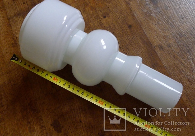 Двухслойное молочное стекло на керосиновую лампу или светильник., фото №6