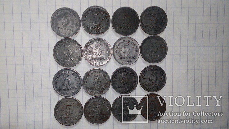 Монеты Германии 16 шт, фото №2