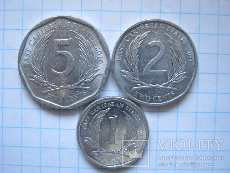 Монеты восточные карибы, фото №3