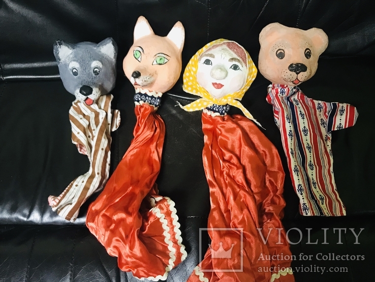 Театральные куклы, папье маше, фото №2