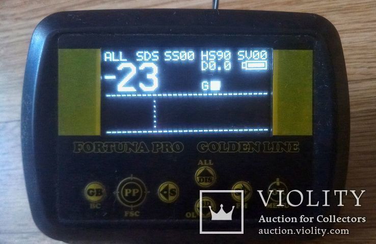 Металлоискатель фортуна pro golden line FM, фото №7