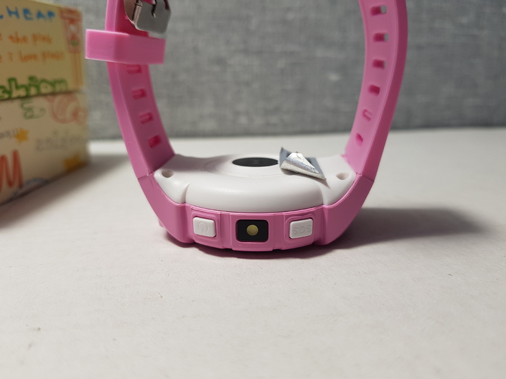 Детские телефон часы с GPS трекером Q360 Pink (код 2), фото №6