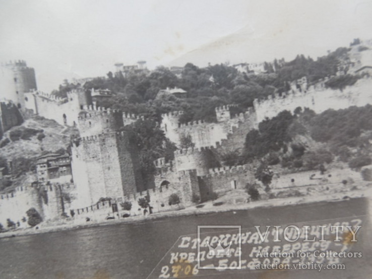 Старое фото Старинная Турецкая Крепость на берегу Босфора 130/88, фото №4