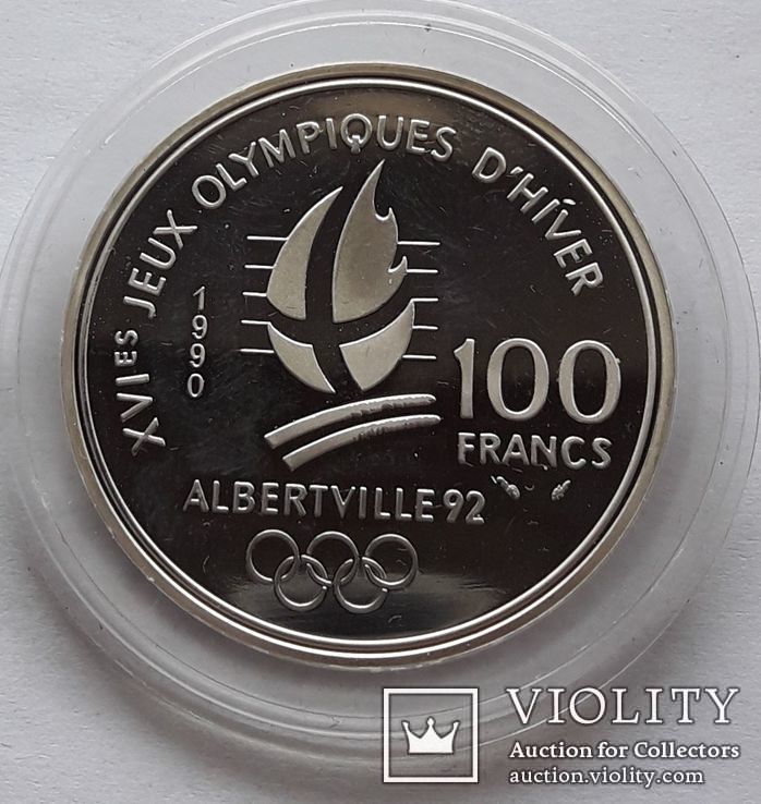 100 франков Юбилейная №7/1, фото №4