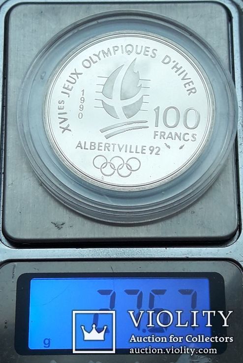 100 франков Олимпиада №1, фото №4