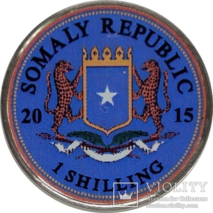 Сомали 1 шиллинг 2015-серия Корабли,6