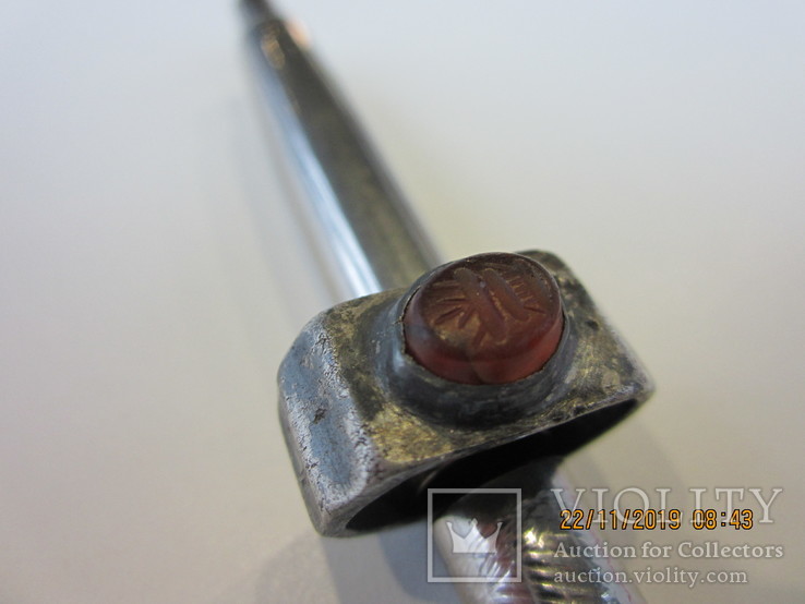 Перстень з геммою Рим, фото №11