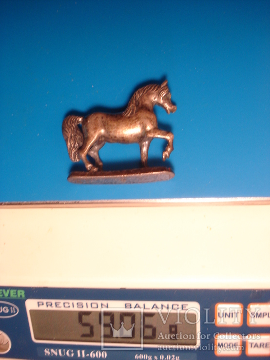 Серебряная статуэтка лошади., фото №10