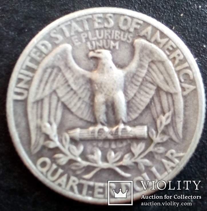США ¼ долара, 1945, фото №9