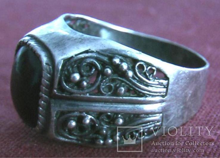 Кольцо перстень серебр 925 проба 11,65 гр 22 разм, фото №4