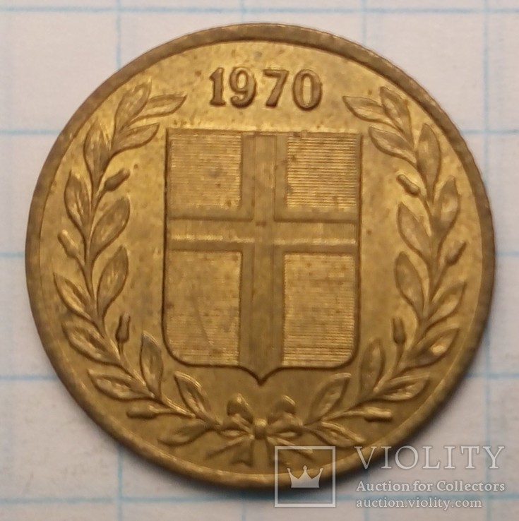 Исландия 50 эйре, 1970 год, фото №3