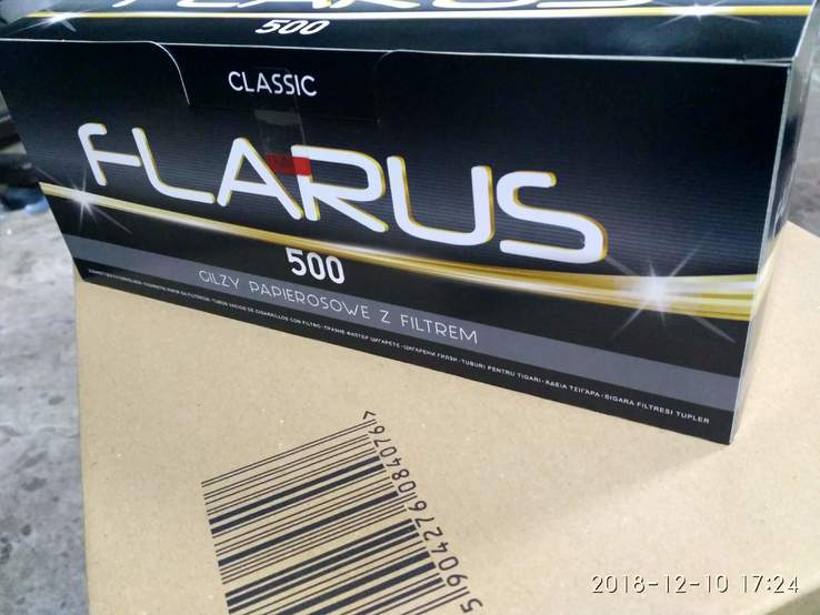 Гільзи для сигарет Flarus,500шт упаковка, photo number 5