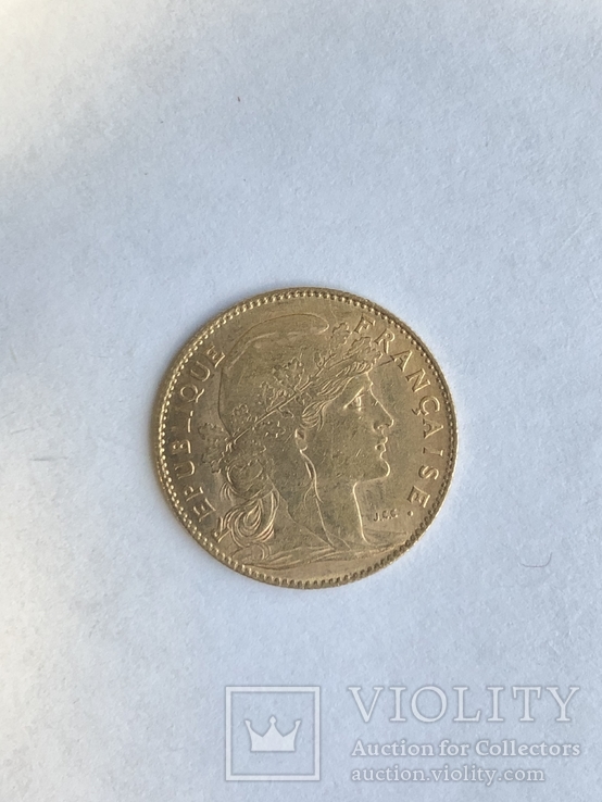 10 франков 1910г., фото №3