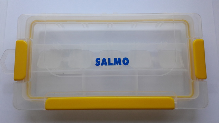 Коробка пластиковая Salmo "водонепроницаемая" (№453).