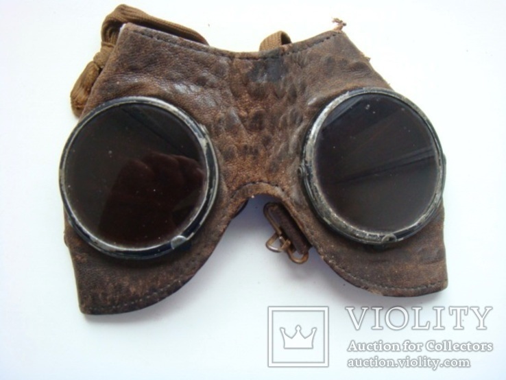 Защитные очки мотоциклиста Вермахта, фото №3