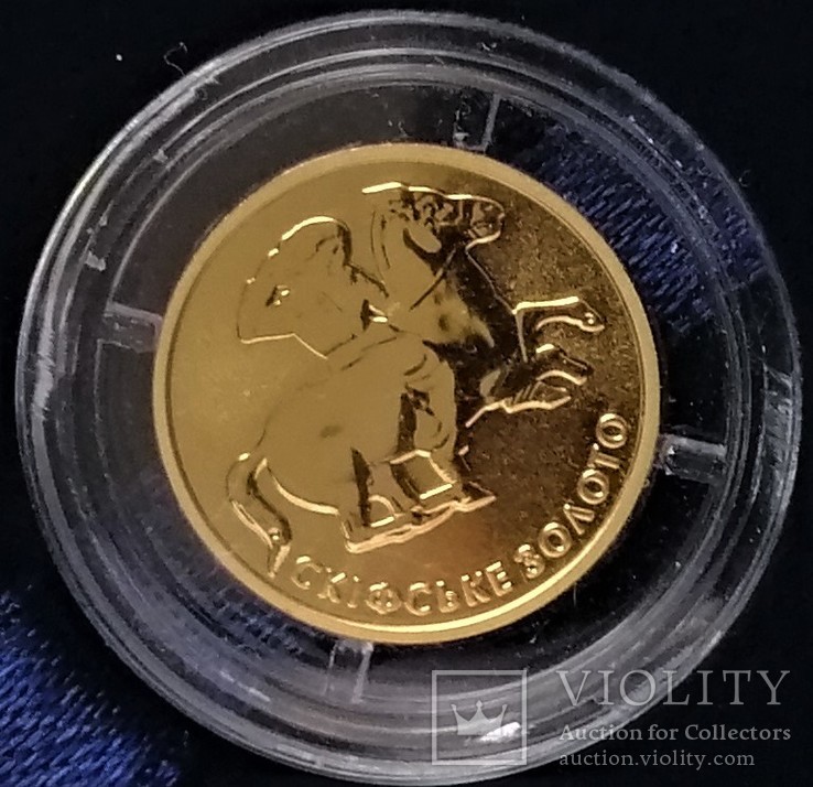 2 гривні 2005 року, «Скіфське золото», сертифікат, special uncirculated