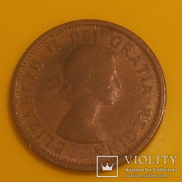 Канада 1 цент, 1964, фото №3