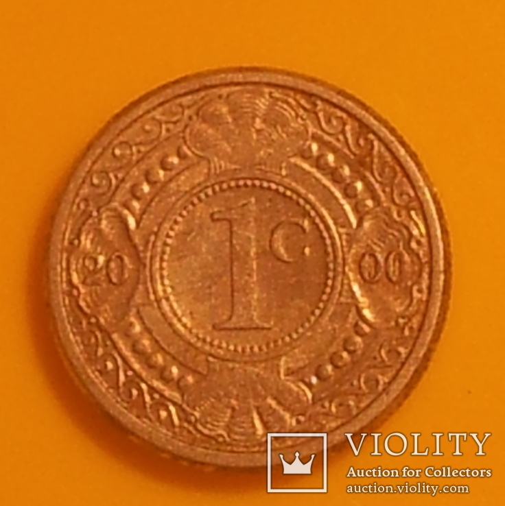 Нідерландські Антильські острови 1 цент, 2000, фото №2