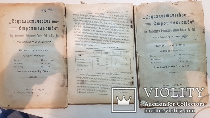 Социалистическое строительство №4,5,6. 1919 года, фото №10