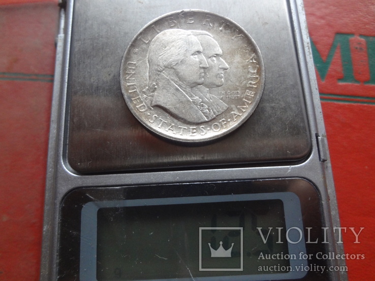 50  центов 1926  США серебро 150 лет независимости (4.4.10)~, фото №8