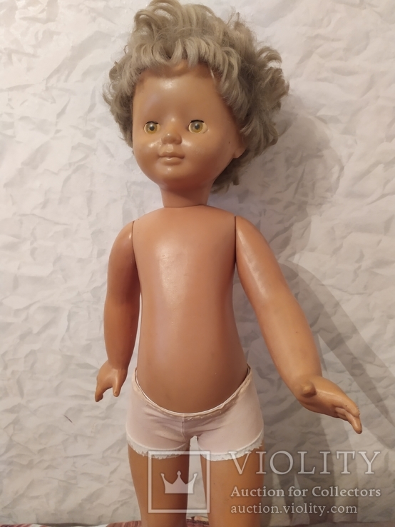 Кукла СССР 65 см., Советская кукла. Старые игрушки., фото №5