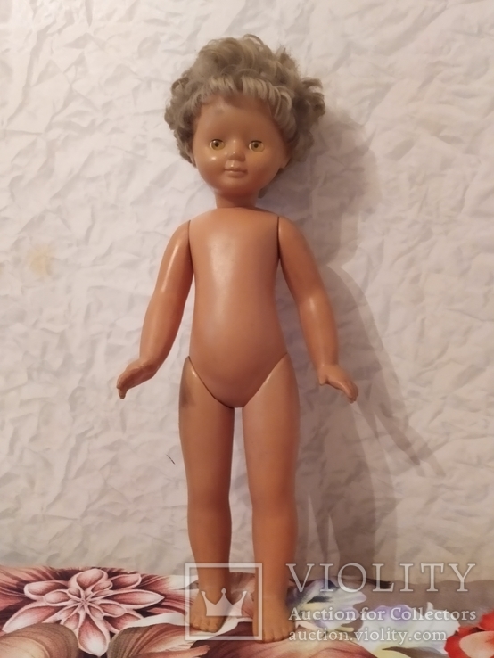 Кукла СССР 65 см., Советская кукла. Старые игрушки., фото №2