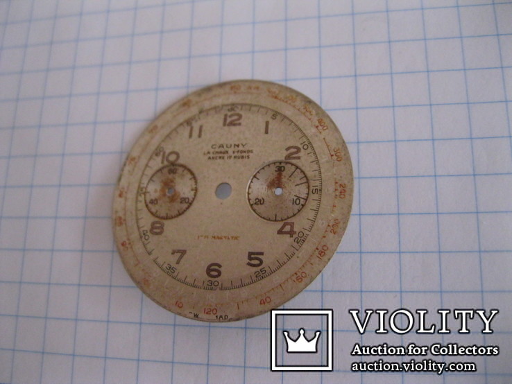 Циферблат на хронограф D35 мм, фото №2