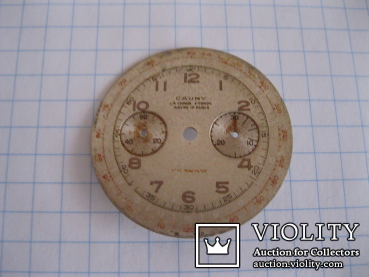 Циферблат на хронограф D35 мм, фото №3
