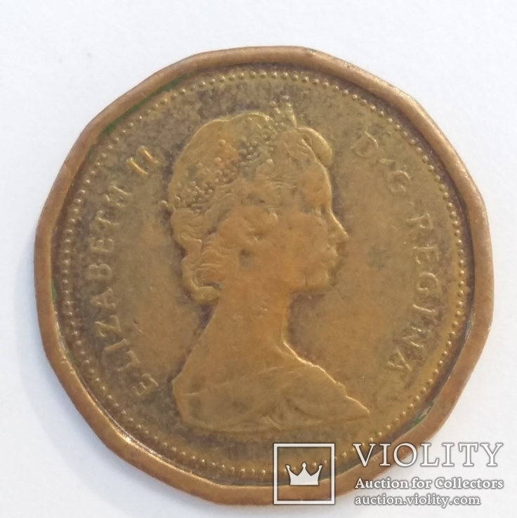 Канада 1 цент, 1984, фото №3
