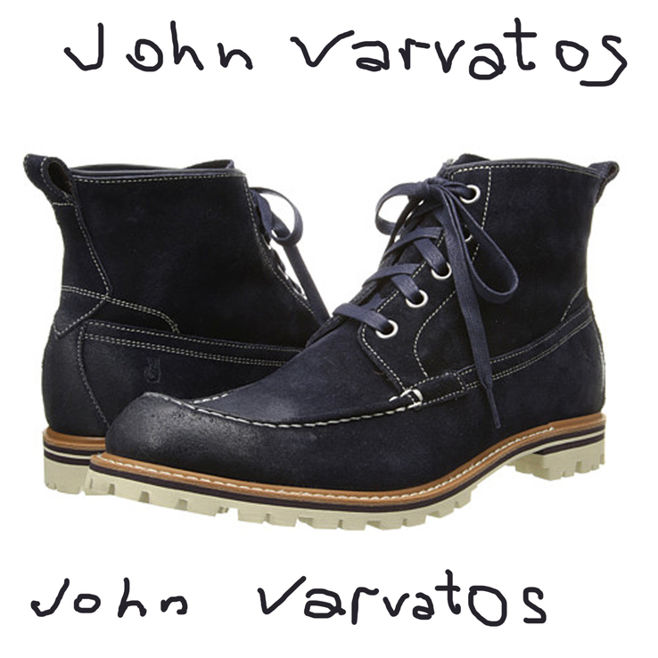 Ботинки John Varvatos (замша) р.43 (М10) полный, фото №2
