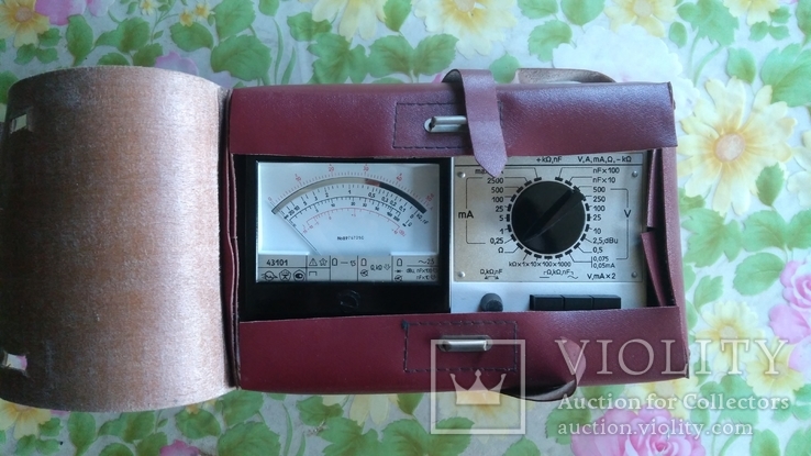 Мультиметр 43101(прибор электроизмерительный комбинированный)СССР, фото №5