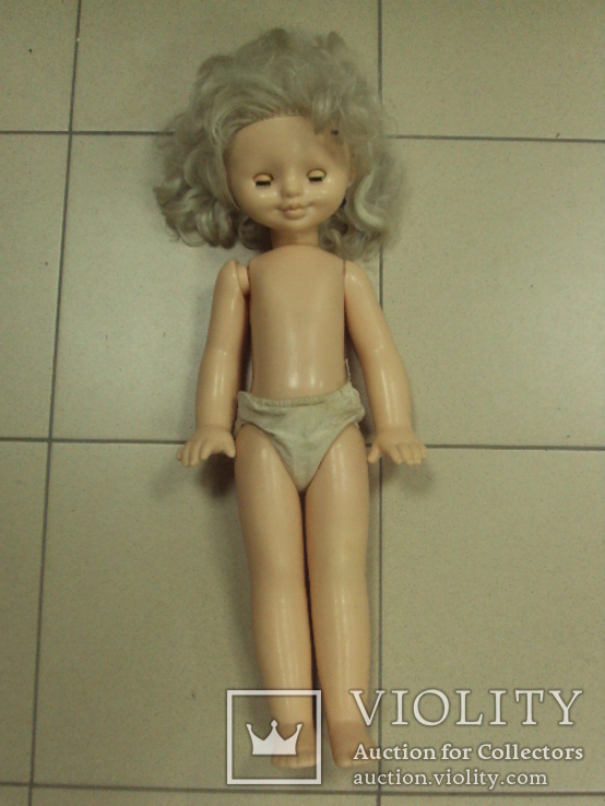 Кукла Лиля Ворошиловград (Луганск) пластик 57 см ссср, фото №2