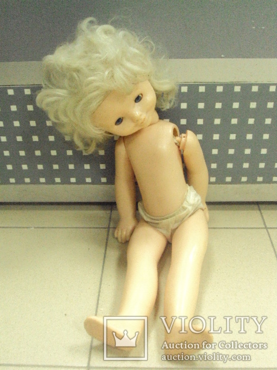 Кукла Лиля Ворошиловград (Луганск) пластик 57 см ссср, фото №3