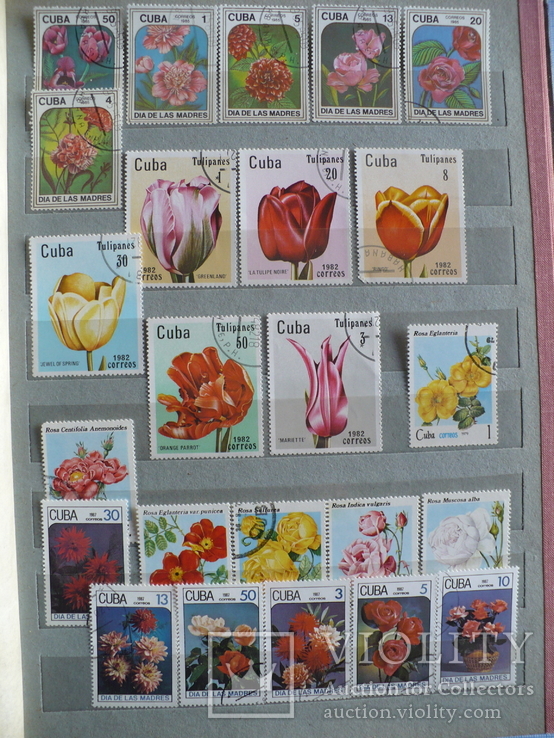 Более 400 марок фауна-флора Кубы в альбоме, фото №9