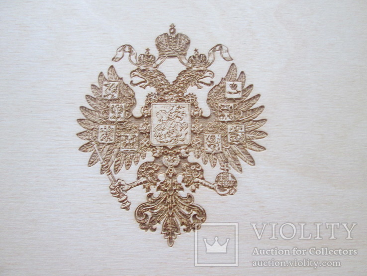 Шкатулка под монеты Николая II, фото №4