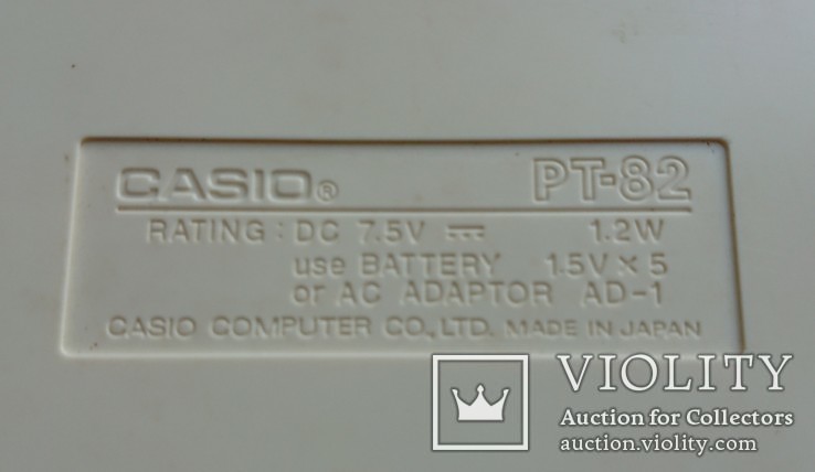 Электронное пианино Casio PT-82., фото №6