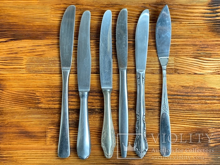Ножи столовые из Германии 6 шт, фото №2