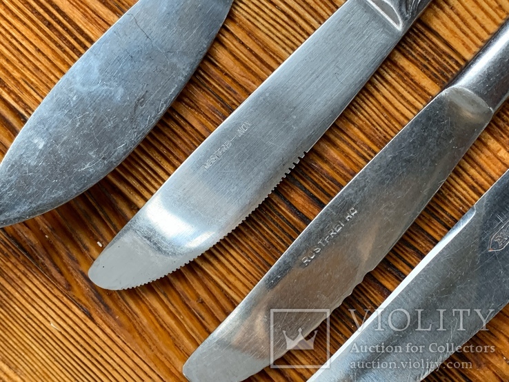 Ножи столовые из Германии 6 шт, фото №5