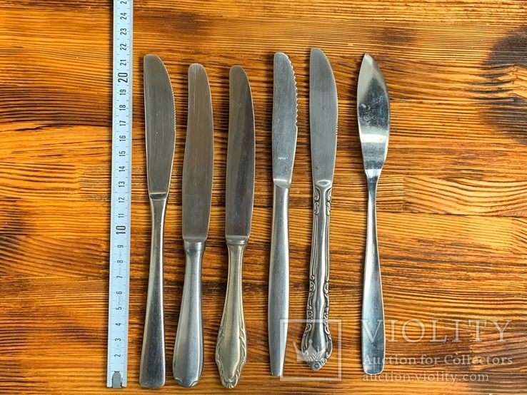 Ножи столовые из Германии 6 шт, фото №12