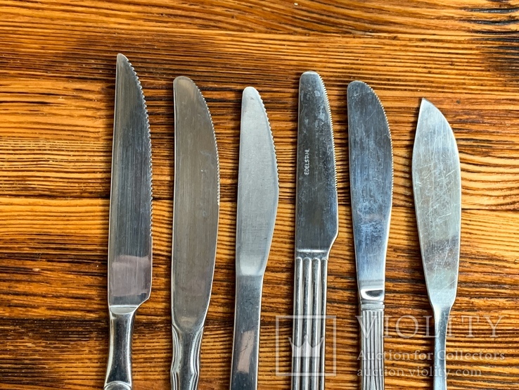 Ножи столовые из Германии 6 шт, фото №7