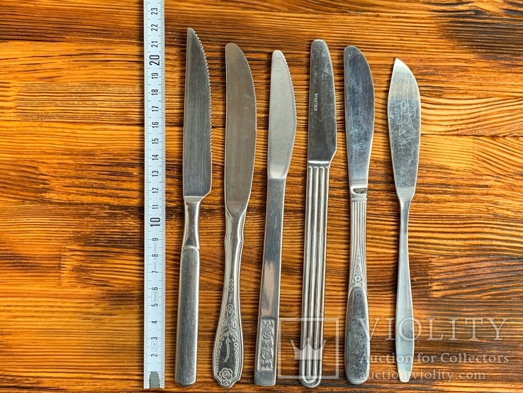 Ножи столовые из Германии 6 шт, фото №9